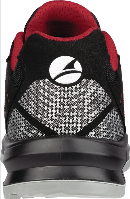 4300700703 - Detailbild2_Sicherheitsschuh GRID LOW Gr.43 W.11 schwarz/rot S3L ESD FO SR