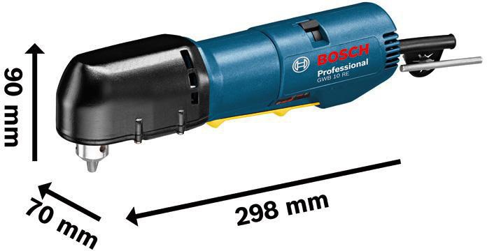 4680890275 - Detailbild3_Winkelbohrmaschine GWB 10 RE Prof.10mm 400 W 1300min-¹ BOSCH