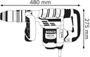 4680890322 - Detailbild4_Meißelhammer GSH 5 CE Prof.1150W SDS-max 8,3 J 1300-2900min-¹ BOSCH
