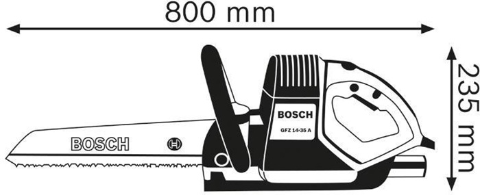 4680890595 - Detailbild2_Fuchsschwanz GFZ 16-35 AC Professional Hub 50mm 350mm 1600W 850-2500min-¹ BOSCH