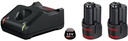 4681102192 - Detailbild_Akku-Starter-Set Stand.3,0 Ah Prof.12 V 2x3,0 Ah BOSCH