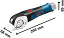 4681102271 - Detailbild4_Akku-Universalschere GUS 12 V-300 Prof.12V 700min-¹ BOSCH