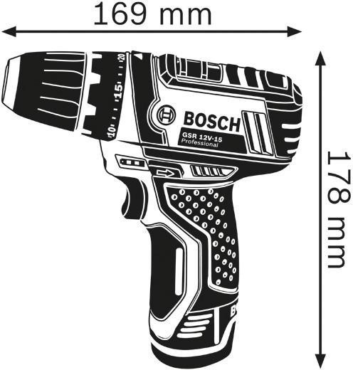 4681102287 - Detailbild4_Akku-Bohrschrauber GSR 12 V-15 Professional 12 V 2 Ah 1-10 mm L-BOXX