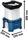 4681102359 - Detailbild_Akku-Baustrahler GLA 18VH-7500 Prof.18V 7500 lm BOSCH