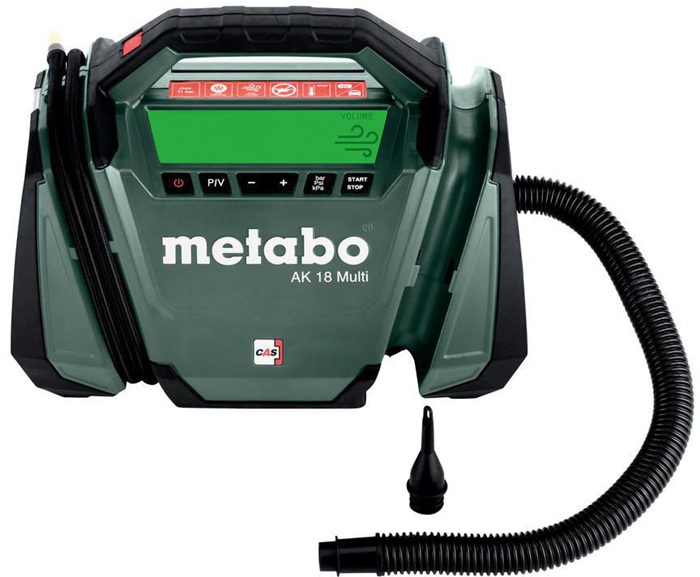 4681108308 - Detailbild3_Akku-Kompressor AK 18 Multi 18 V 16l/min 11bar METABO