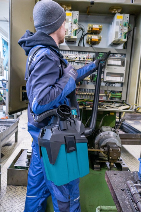 4681154035 - Detailbild5_Akku-Sauger 9543-10 18V 6l 70,7 dB(A) HAZET