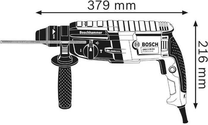4681402016 - Detailbild4_Bohr- u.Meißelhammer GBH 2- 28 Prof.28mm 880W 3,2 J SDS-plus BOSCH