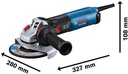 4681502028 - Detailbild4_Winkelschleifer GWS 17-150 S Prof.150mm 1700 W 2400-9700min-¹ BOSCH