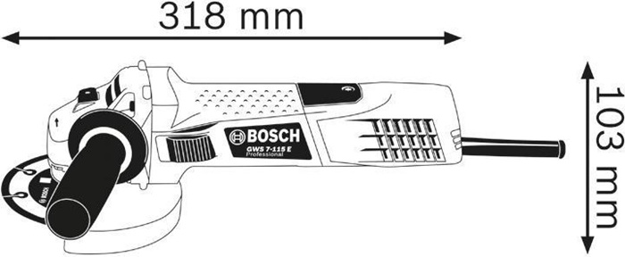 4681502035 - Detailbild3_Winkelschleifer GWS 7-115 E Prof.115mm 720 W 2800-11000min-¹ BOSCH