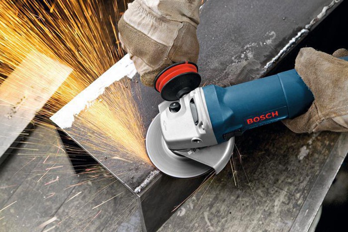 4681502210 - Detailbild_Winkelschleifer GWS 1400 Prof.125mm 1400 W 11800min-¹ BOSCH