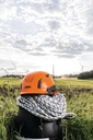 4701030421 - Detailbild_Industriekletterhelm Spector signal orange ABS-Außenschale,EPS-Innenschale