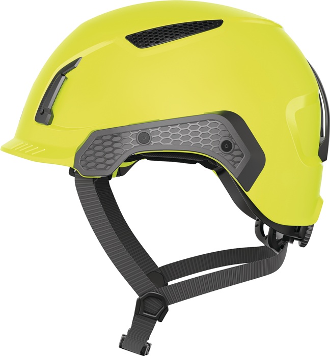 4701030422 - Detailbild3_Industriekletterhelm Spector signal yellow ABS-Außenschale,EPS-Innenschale
