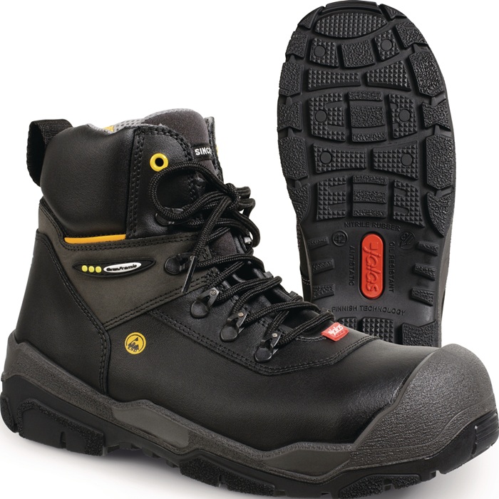 4721020139 - Detailbild_Sicherheitsstiefel GRAN PREMIO 1828 Gr.35 schwarz S3 SRC CI HRO HI