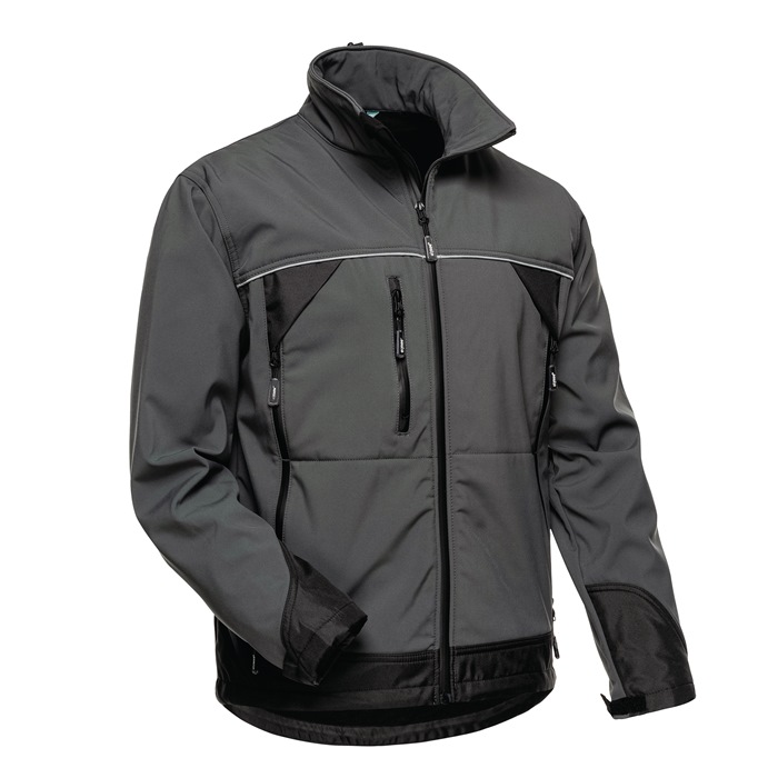 8000141374 - Detailbild_Softshelljacke BETA Gr.L grau/schwarz ELYSEE