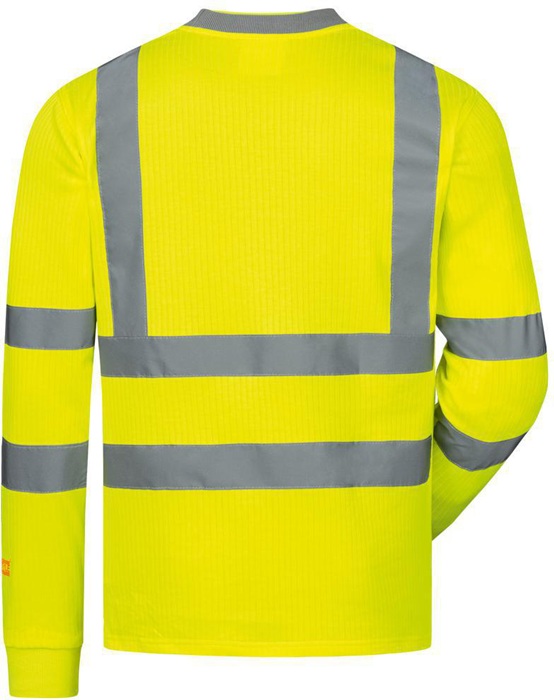 8000142246 - Detailbild2_Warnschutz-Langarm-T-Shirt OLEAS Gr.XXXL gelb SAFESTYLE