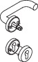 8000263039 - Detailbild_Halbgarnitur 111XAH22.130 VA XA 4-KT.8mm Schutzrosette HEWI
