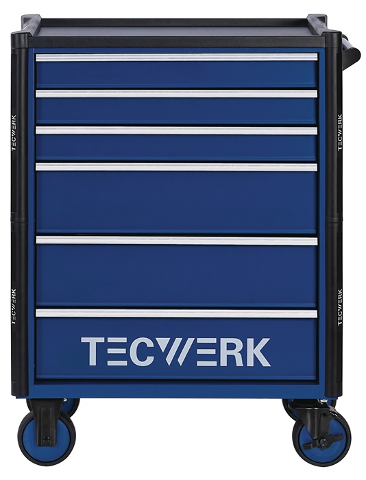 2000871500 - Detailbild_Werkzeugwagen TREND 2.0 B745xT475xH950mm 300kg 6Schubl.unbest.Stahlbl.TECWERK