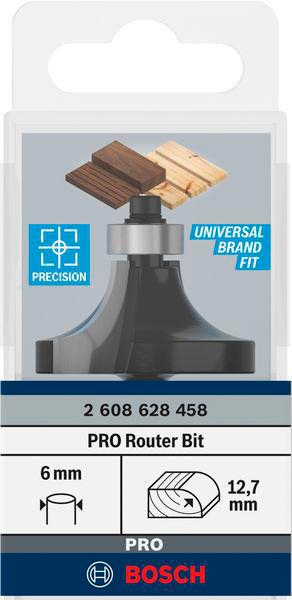 8000339422 - Detailbild5_Abrundfräser Standard for Wood Radius 12,7mm Arbeits-L.18,6mm Schaft6mm D.38,1mm