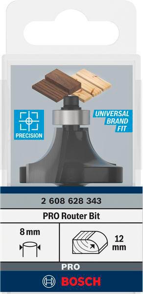 8000339435 - Detailbild5_Abrundfräser Standard for Wood Radius 12mm Arbeits-L.19mm L.60mm BOSCH