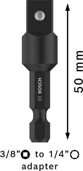 8000339469 - Detailbild3_Adapter PRO Socket Abtrieb-4KT 3/8Zoll Antrieb-6KT 1/4Zoll L.50mm