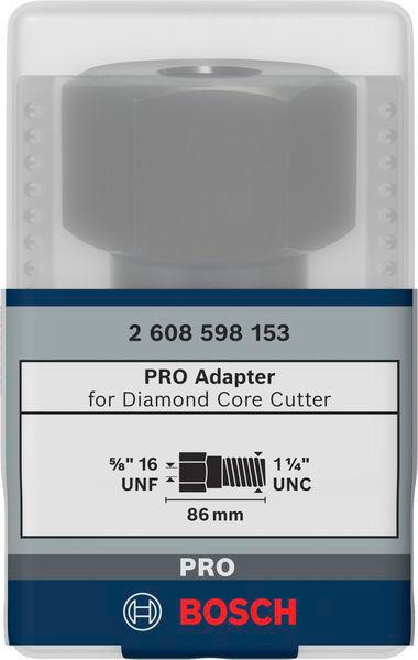 8000339480 - Detailbild3_Adapter Kronenseite 1.1/4Zoll UNC Maschinenseite 5/8Zoll 16UNF f.Diamantbohrkr.