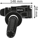8000339739 - Detailbild2_FlexiClick-Aufsatz GFA 18-H Abm.146x58x58mm G.0,8kg max.Schlagenergie 1J BOSCH