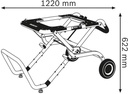 8000339840 - Detailbild5_Arbeitstisch GTA 60 W HxL 622x1220mm G.29kg BOSCH
