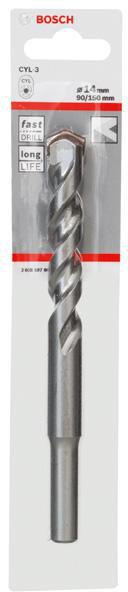 8000339938 - Detailbild5_Betonbohrer Silver Percussion CYL-3 D.14mm Arbeits-L.90mm L.150mm Schaft-D.10mm