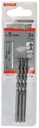 8000339961 - Detailbild_Betonbohrer Silver Percussion CYL-3 D.5mm L.85mm Schaft-D.4,5mm 3St. BOSCH