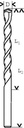 8000339976 - Detailbild4_Betonbohrer Silver Percussion CYL-3 D.7mm Arbeits-L.60mm L.100mm Schaft-D.6,5mm