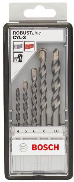 8000339993 - Detailbild5_Betonbohrer-Set Robust Line Silver Percussion 5tlg. D.5-10mm Arbeits-L.40mm