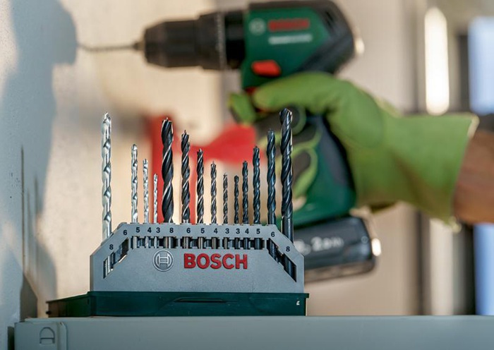 8000340031 - Detailbild4_Bohrerbit-Set Mini-X-Line 15tlg. LxBxH 157x150x20mm