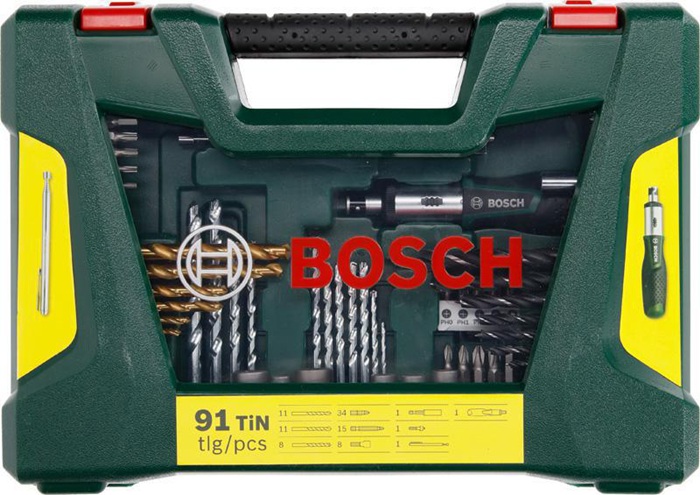 8000340035 - Detailbild2_Bohrerset V-Line TiN 91tlg. BOSCH