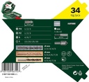 8000340038 - Detailbild2_Bohrer-Set X-Line Classic 34tlg. LxBxH 172x46x164mm i.Koffer