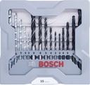 8000340041 - Detailbild3_Bohrer-Set 15tlg. Arbeitsbereich 3-20mm gemischt