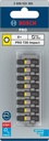 8000340053 - Detailbild5_Schrauberbitpack PRO 8tlg. L.25mm T30 BOSCH