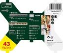 8000340066 - Detailbild3_Bohrer-Set X-Line 43tlg. 6KT LxBxH 172x172x44mm Hexagon i.Koffer