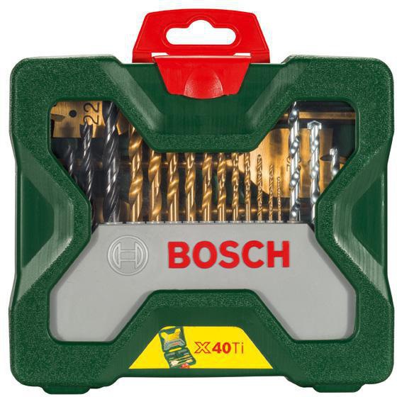 8000340070 - Detailbild_Bohrerbit-Set X-Line Titanium 40tlg. LxBxH 172x172x44mm BOSCH