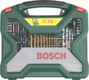 8000340072 - Detailbild_Bohrerbit-Set X-Line Titanium 70tlg. LxBxH 236x259x64mm G.1,5kg BOSCH