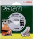 8000340347 - Detailbild_Diamanttrennscheibe D.115mm Bohrungs-D.22,23mm f.Baumaterial Schnitt-B.1,7mm