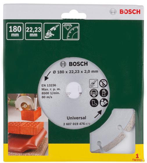 8000340349 - Detailbild_Diamanttrennscheibe D.180mm Bohrungs-D.22,23mm f.Baumaterial Schnitt-B.2mm BOSCH