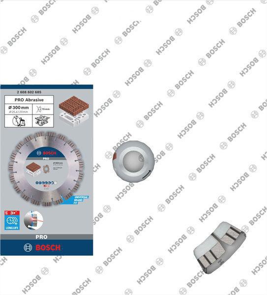 8000340359 - Detailbild4_Diamanttrennscheibe PRO Abrasive D.300mm Bohrungs-D.20+25,4mm BOSCH