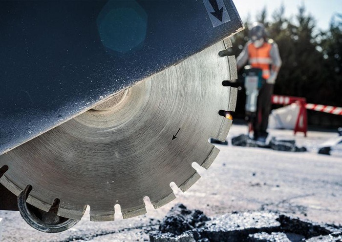 8000340370 - Detailbild3_Diamanttrennscheibe PRO Asphalt Bohr-D.20/25,4mm D.400mm Schnitt-B.3,2mm