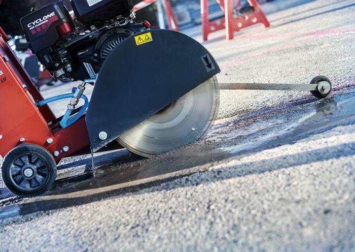 8000340372 - Detailbild3_Diamanttrennscheibe PRO Asphalt Bohr-D.20/25,4mm D.450mm Schnitt-B.3,6mm