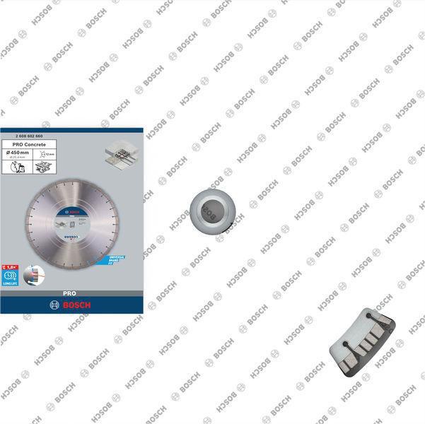 8000340412 - Detailbild4_Diamanttrennscheibe PRO Concrete D.450mm Bohrungs-D.25,4mm Schnitt-B.3,6mm