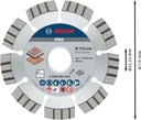 8000340428 - Detailbild2_Diamanttrennscheibe PRO Multi Material D.115mm Bohrungs-D.22,23mm Schnitt-B2,2mm
