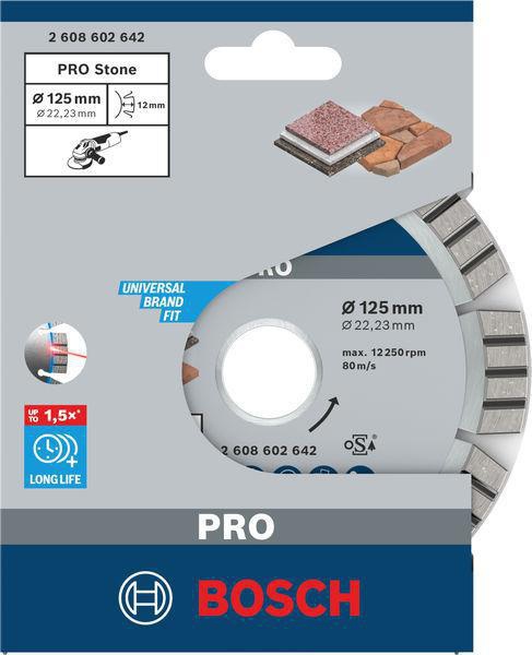 8000340429 - Detailbild_Diamanttrennscheibe PRO Multi Material D.125mm Bohrungs-D.22,23mm Schnitt-B2,2mm