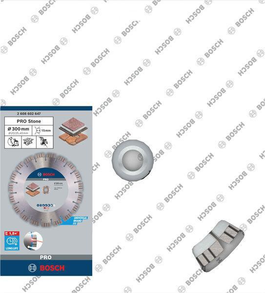 8000340434 - Detailbild5_Diamanttrennscheibe PRO Stone D.300mm Bohrungs-D.20+25,4mm BOSCH