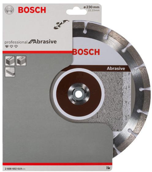 8000340543 - Detailbild_Diamanttrennscheibe Standard for Abrasive D.230mm Bohrungs-D.22,23mm BOSCH