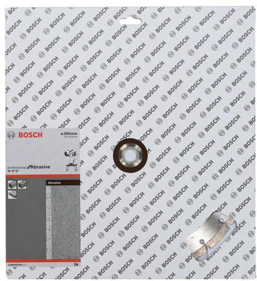 8000340548 - Detailbild_Diamanttrennscheibe Standard for Abrasive D.350mm Bohrungs-D.20+25,4mm BOSCH